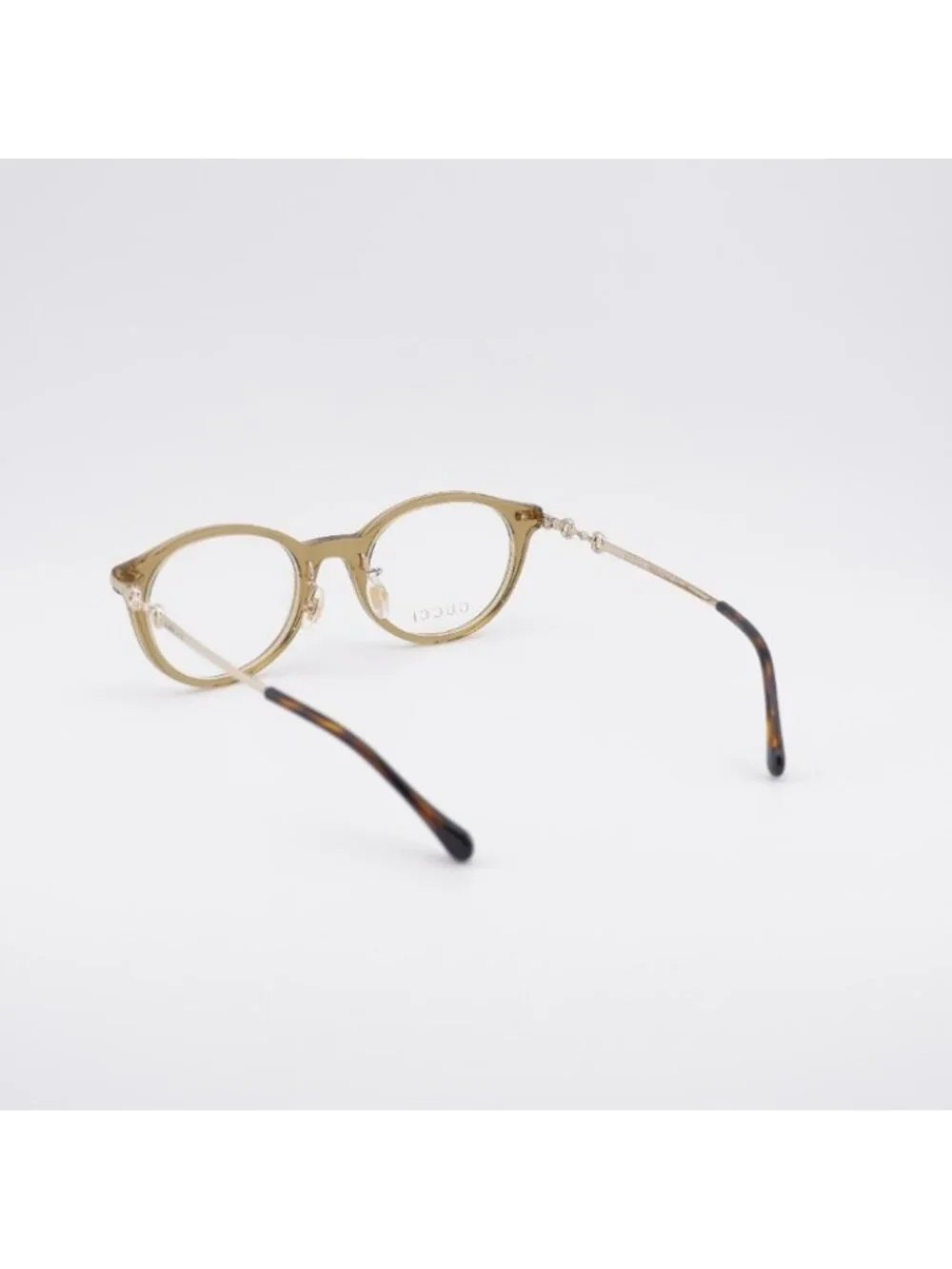 Gucci GG1904OJ 003 Eyeglasses Yellow / Gold 50mm Round Frame
